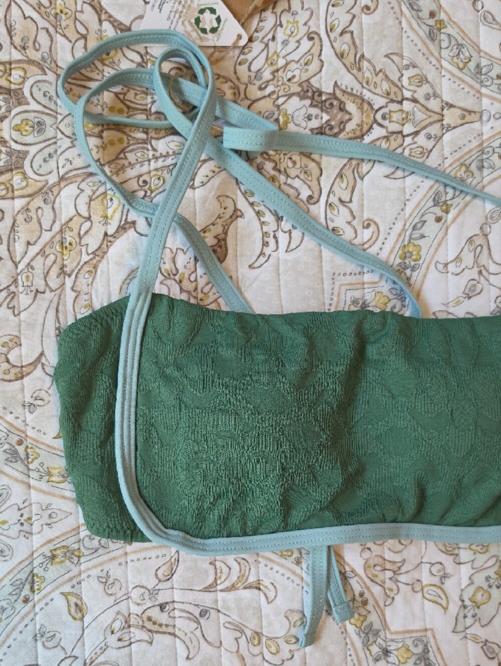 Dark Green Full Coverage Bikini Bottoms-only - Picture 8 of 14